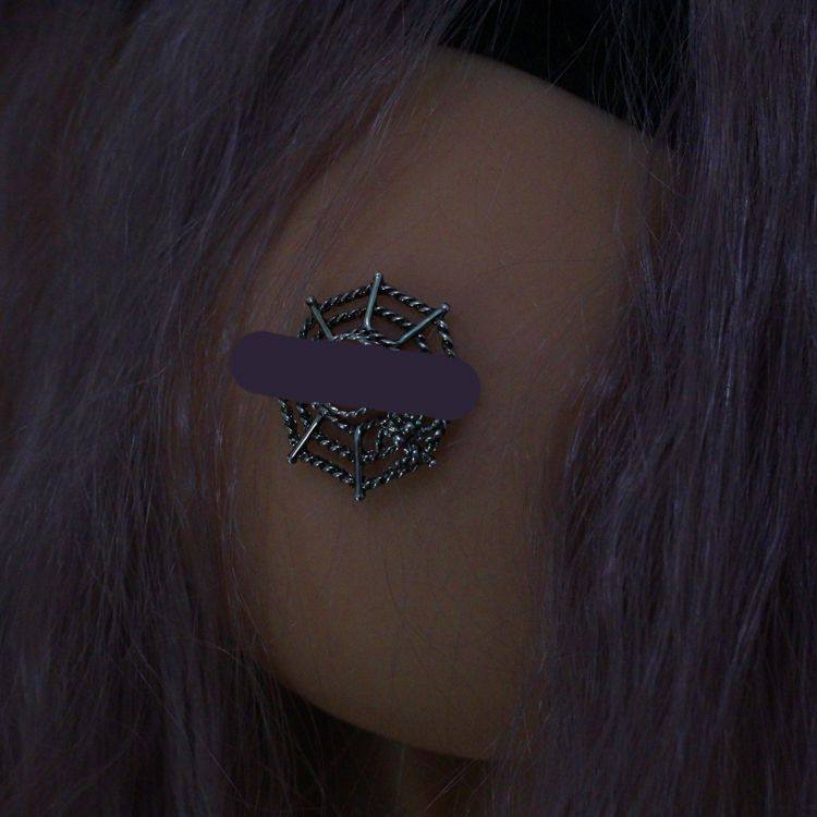 乳头拉长无需穿孔男士乳钉女无洞乳环铃铛胸钉其它首饰