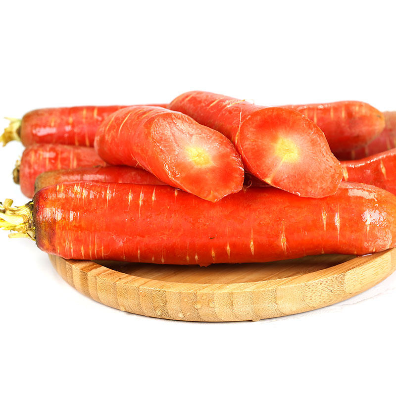 胡萝卜水果新鲜萝卜红萝卜甜脆9斤红罗卜10红皮心生吃大农家蔬菜5