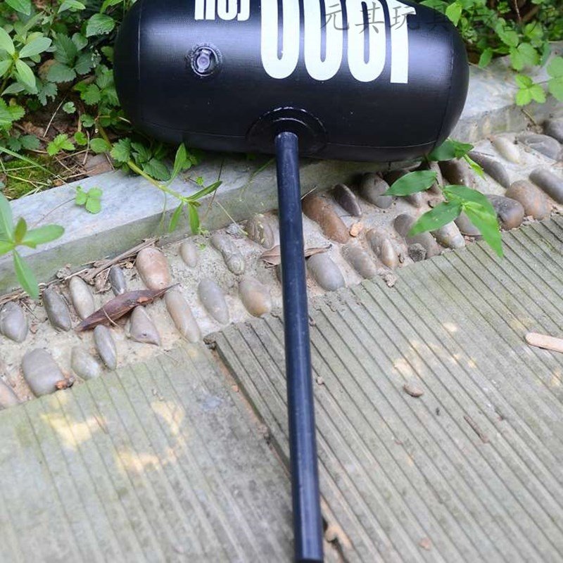 玩具大号橙蝶锤子充气玩具超大锤力流星弹力儿童塑料充气玩具其他材质