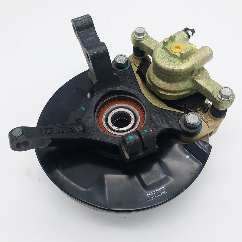 制动器总成时风电动汽车轿车前轮羊角刹车车盘制动更多电动车零