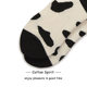 Autumn and winter Korean version of the tide Japanese ins black and white cow pattern pure cotton tube socks college style cute men and women long socks women Autumn and winter Korean version of the tide Japanese ins black and white cow pattern pure cotton tube socks college style cute men and women long socks women
