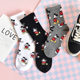 Socks, children, South Korea, Mask, Mouse, cotton, Di Shi Michara, autumn, winter, white cartoon stockings Socks, children, South Korea, Mask, Mouse, cotton, Di Shi Michara, autumn, winter, white cartoon stockings