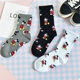 Socks, children, South Korea, Mask, Mouse, cotton, Di Shi Michara, autumn, winter, white cartoon stockings Socks, children, South Korea, Mask, Mouse, cotton, Di Shi Michara, autumn, winter, white cartoon stockings