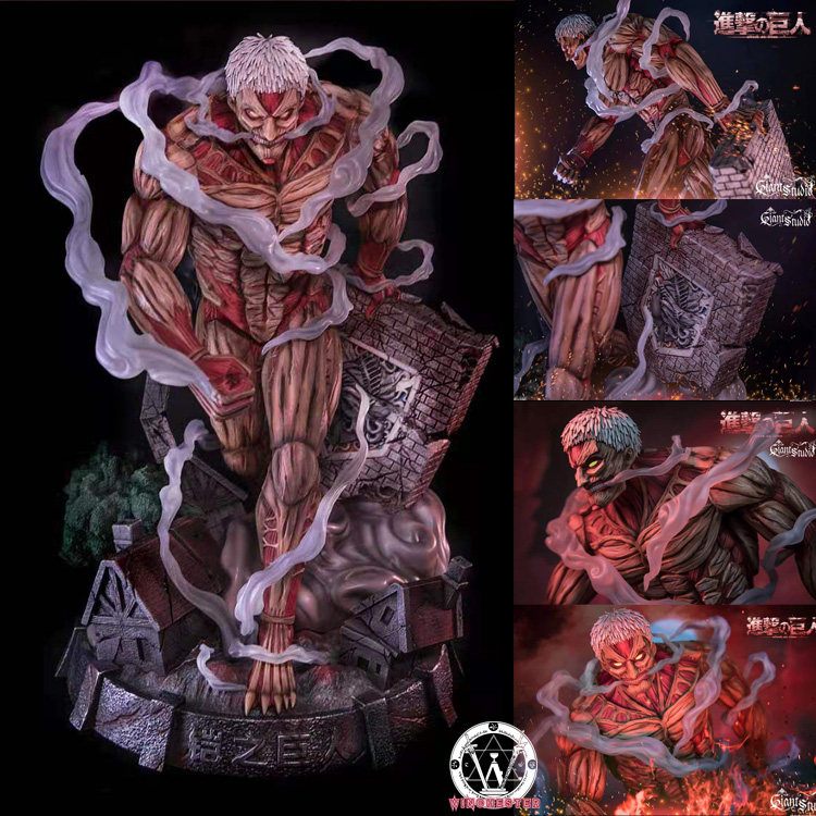 巨人giantstudio进击系列共鸣铠之手办gk雕像手办