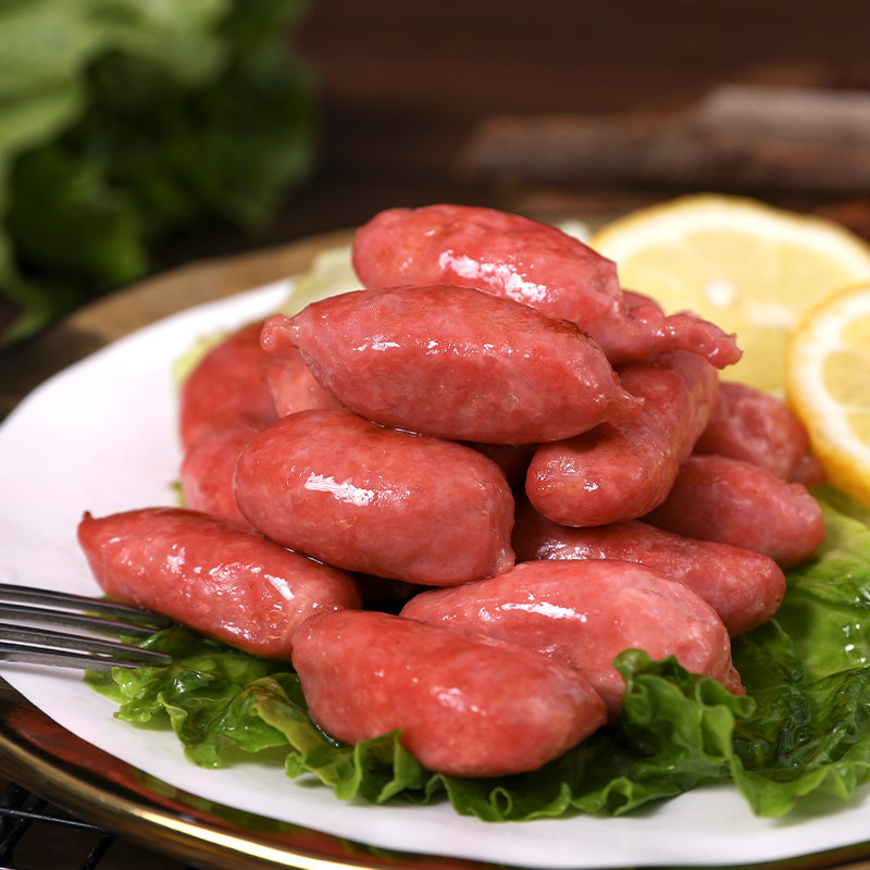 风干花枝韩式烤肠商用整箱韩国烤肉肉店半成品香肠