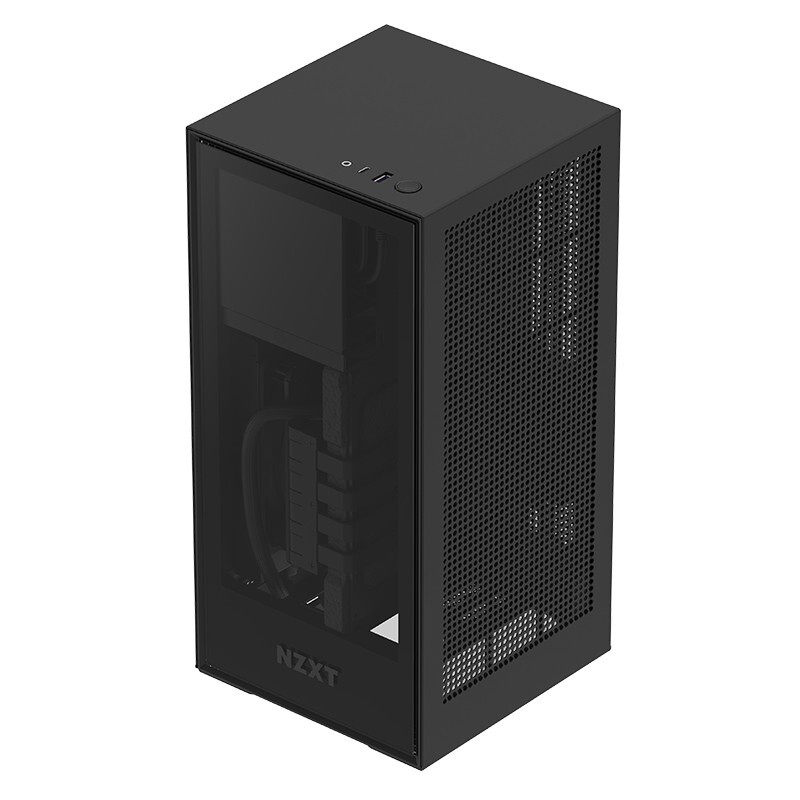 nzxt恩杰h1迷你itx独显3060ti内置水冷650w机箱