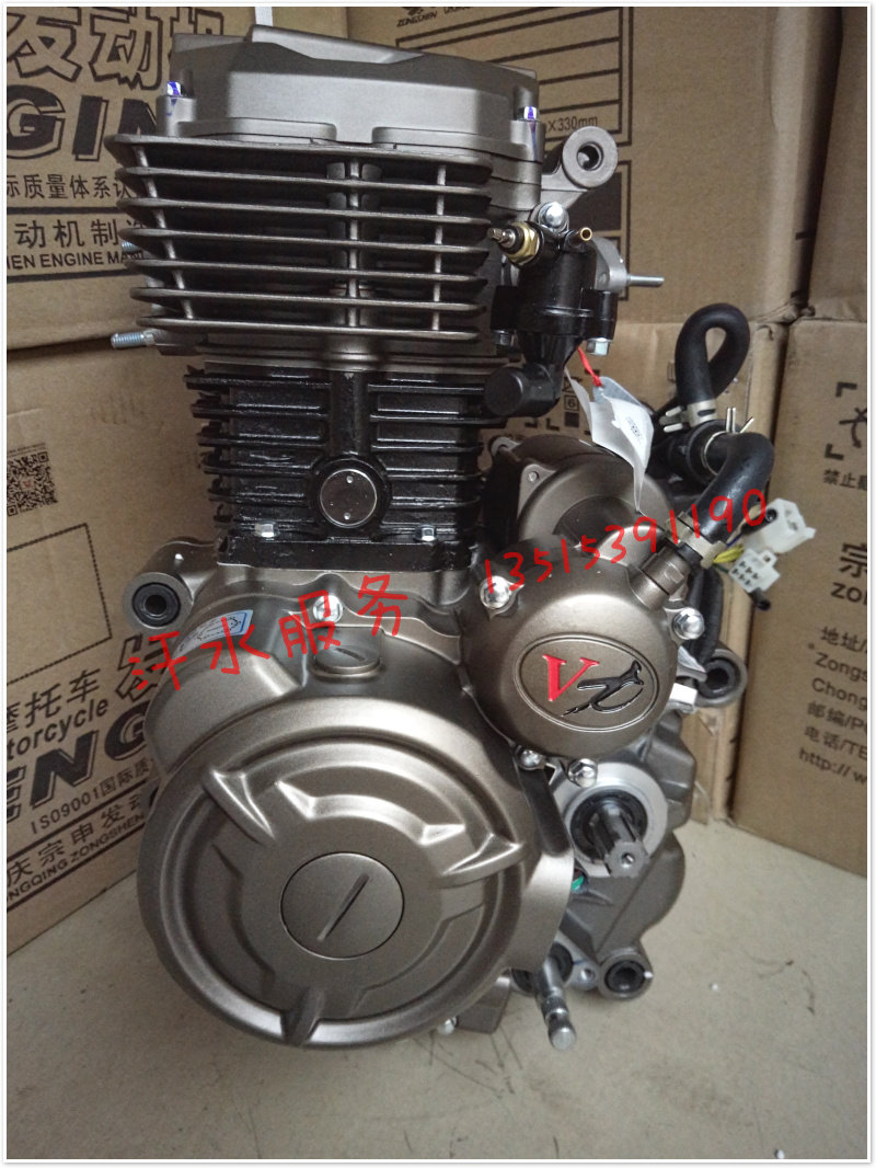 河南隆鑫三轮车原装动力tt210雷电lx163fml水冷发动机摩托车发动机