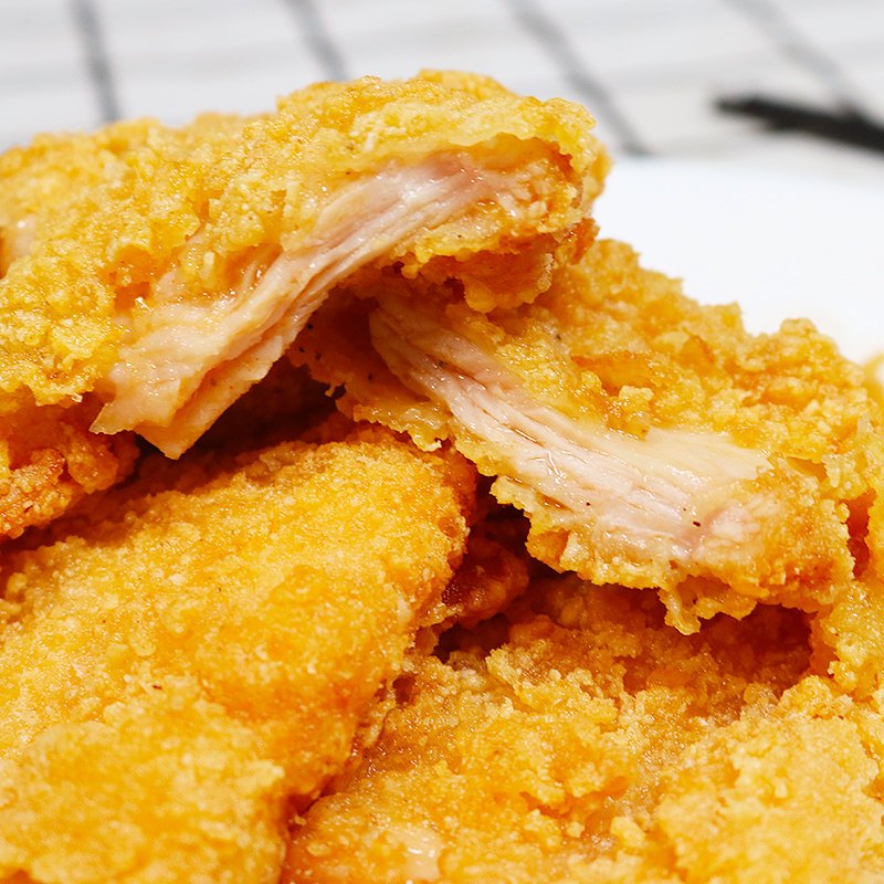 鲜嫩劲脆鸡排950g鸡腿半成品鸡扒冷冻油炸小吃生鸡肉