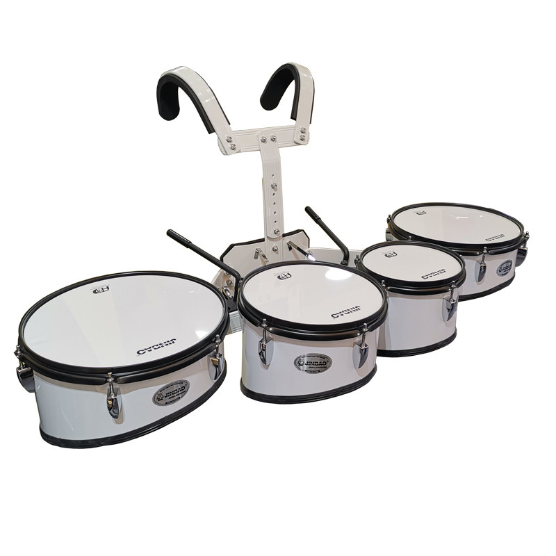 津宝行进多音音鼓jbqaz03多联五联鼓小军鼓送背架其它西洋乐器