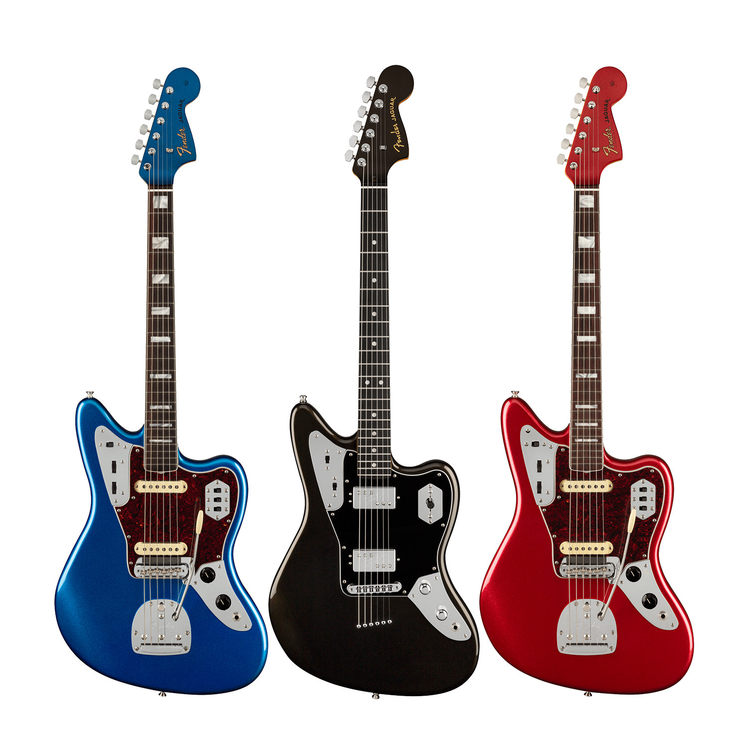 芬达fenderultraluxejaguar60周年美超豪华吉他吉他-电吉他