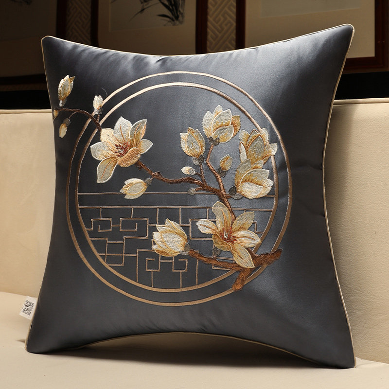 抱枕沙发靠背沙发客客厅床头中式靠垫中国国风靠垫