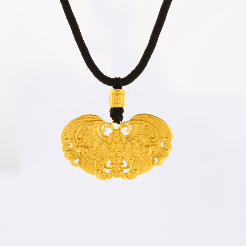 黄金故宫文创宫匠福运十朝十美系列项链吊坠颈饰