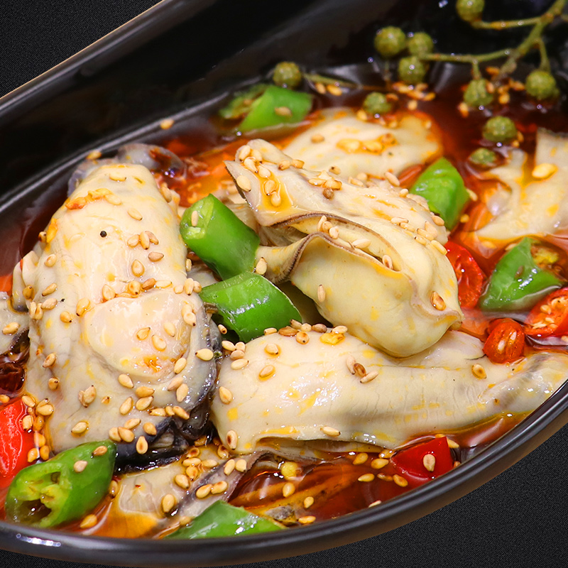 捞汁海蛎子麻辣海蛎子肉海鲜熟食罐装