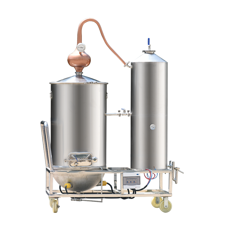 蒸馏器葡萄酒白兰地紫铜壶式果酒酿酒设备酒庄大型滤酒器