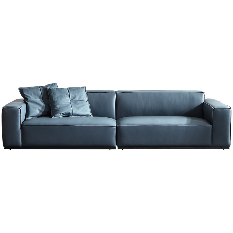 菲尼菲尼其其意式极简头层牛皮沙发真皮大户户型皮艺沙发