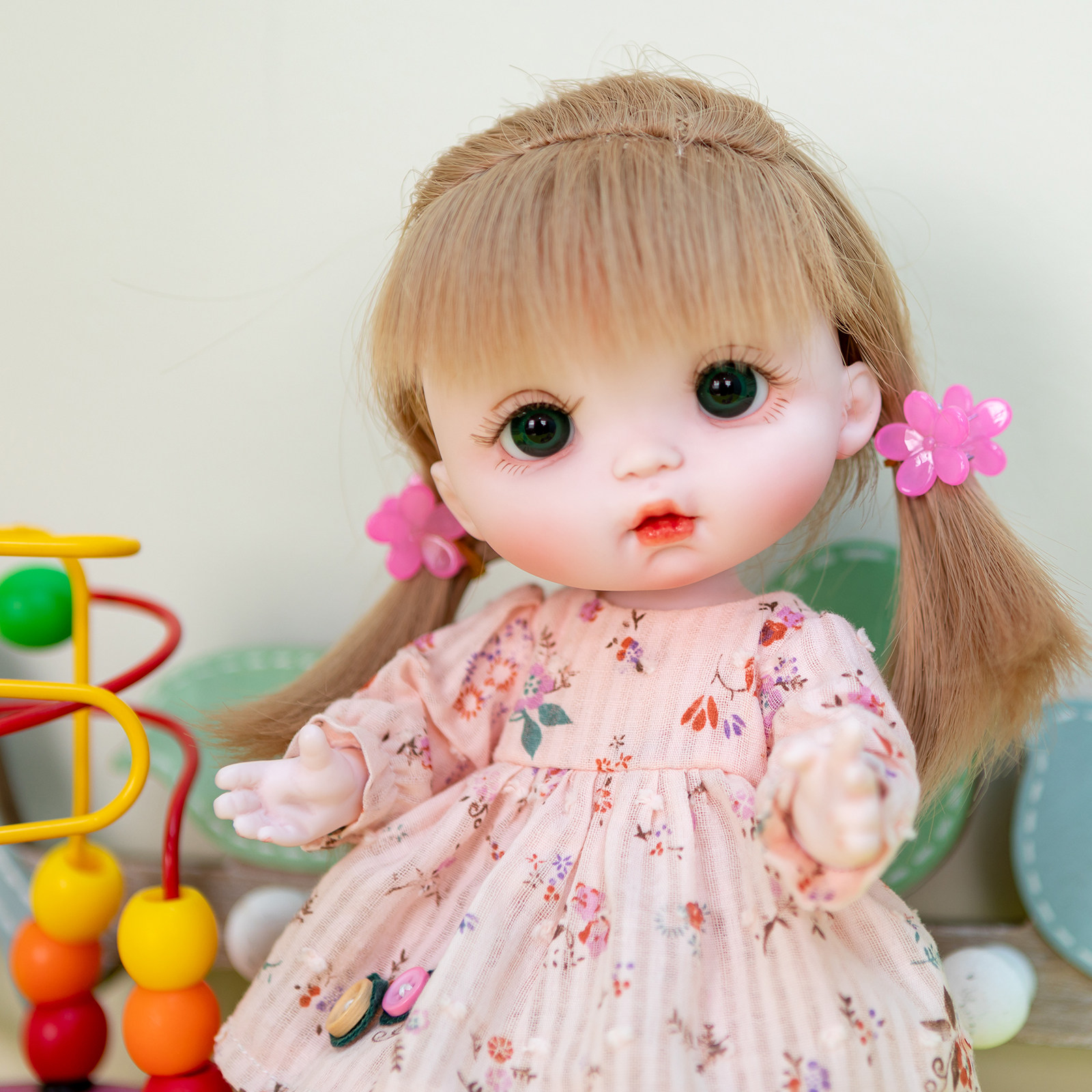 可爱20厘米ob迷你口袋洋娃娃小众爱好爱宝宝精致娃娃