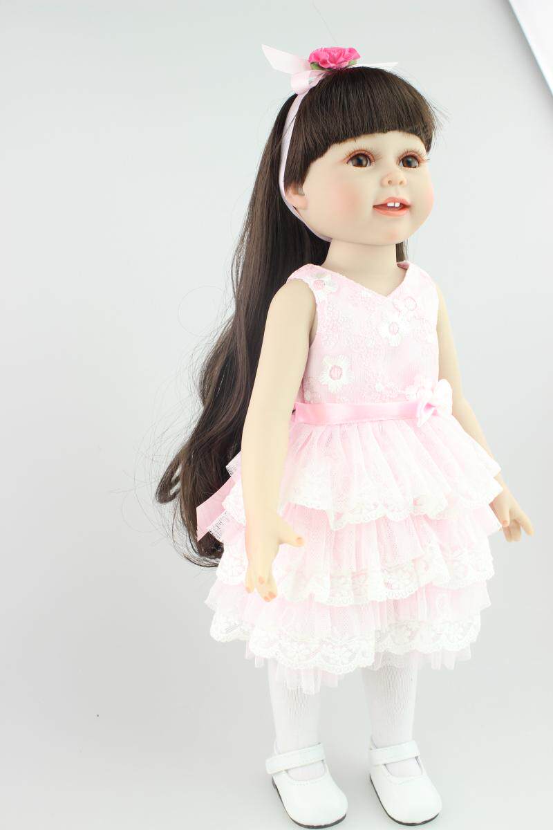 女孩礼物全胶美国换装公主洋娃娃玩具情人节娃娃
