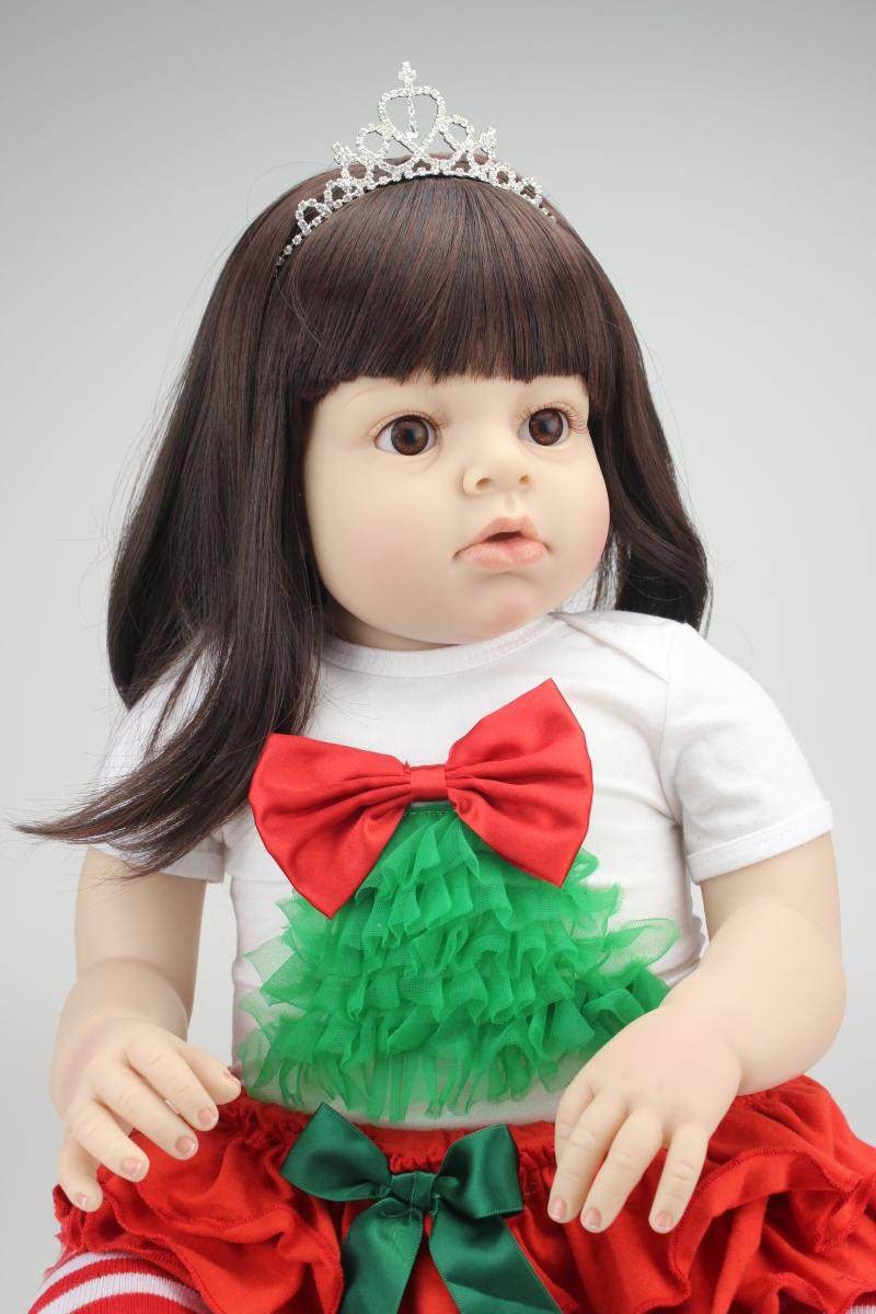 阿里安娜硅胶仿真娃娃70厘米重生婴儿娃娃玩具