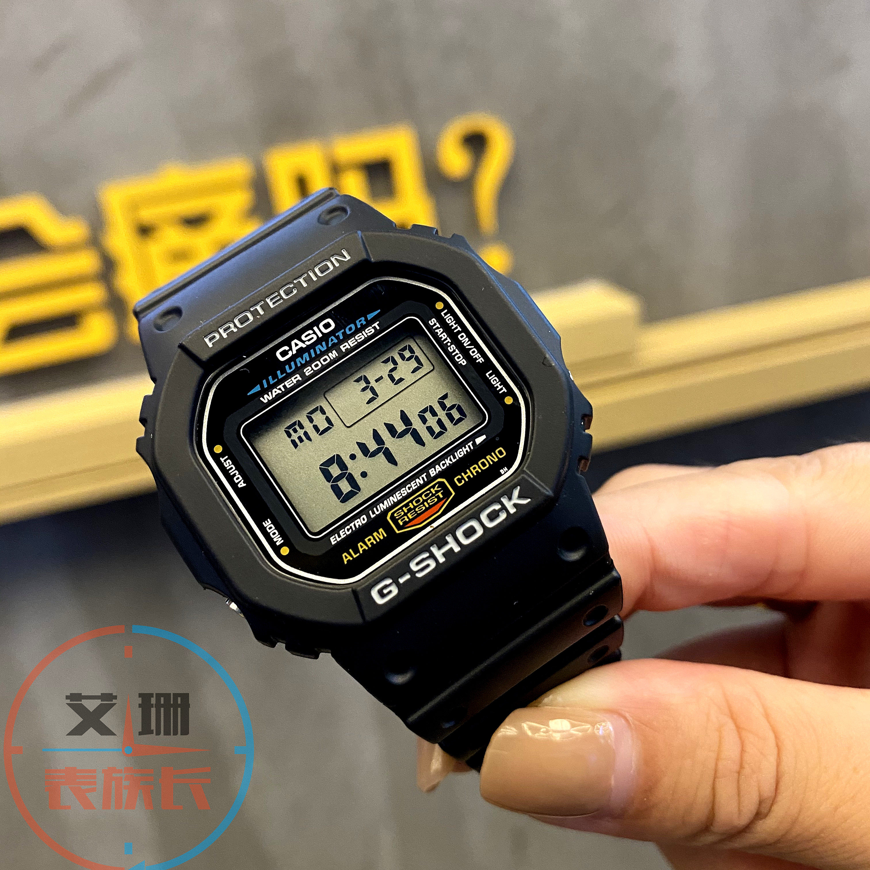 casio卡西欧g-shockdw-5600e-1vbbskgw-b5600ar-1a5610手表日韩腕表