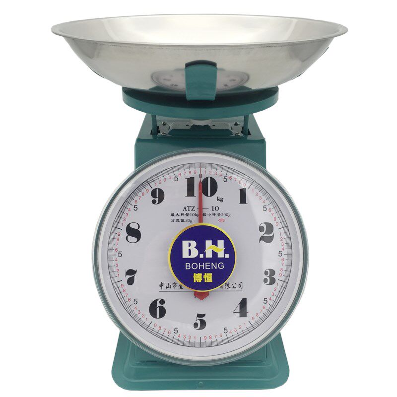盘称10公斤家用指针托盘老式盘子厨房弹簧卖菜台秤
