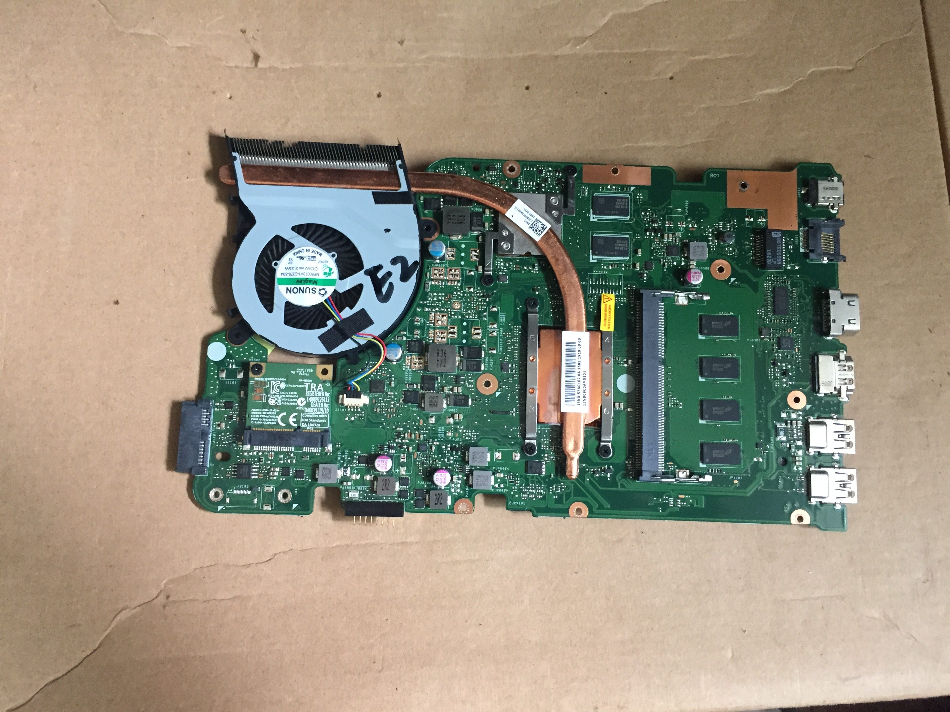 华硕x555y主板x555yix555dga555yx555b笔记本笔记本零部件