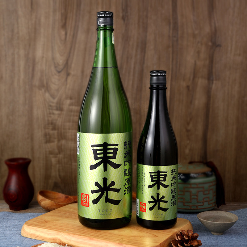 日本清酒东光纯米吟酿原酒原装进口微醺低度发酵清酒