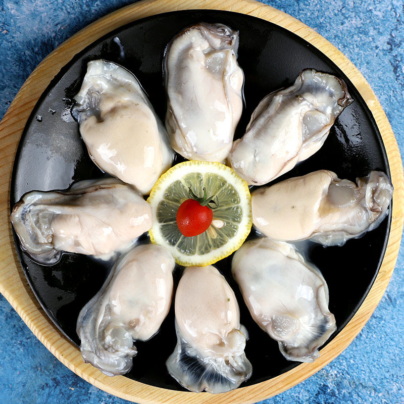生蚝新鲜手工现剥牡蛎肉生蚝肉冷冻刺身新鲜海生蚝