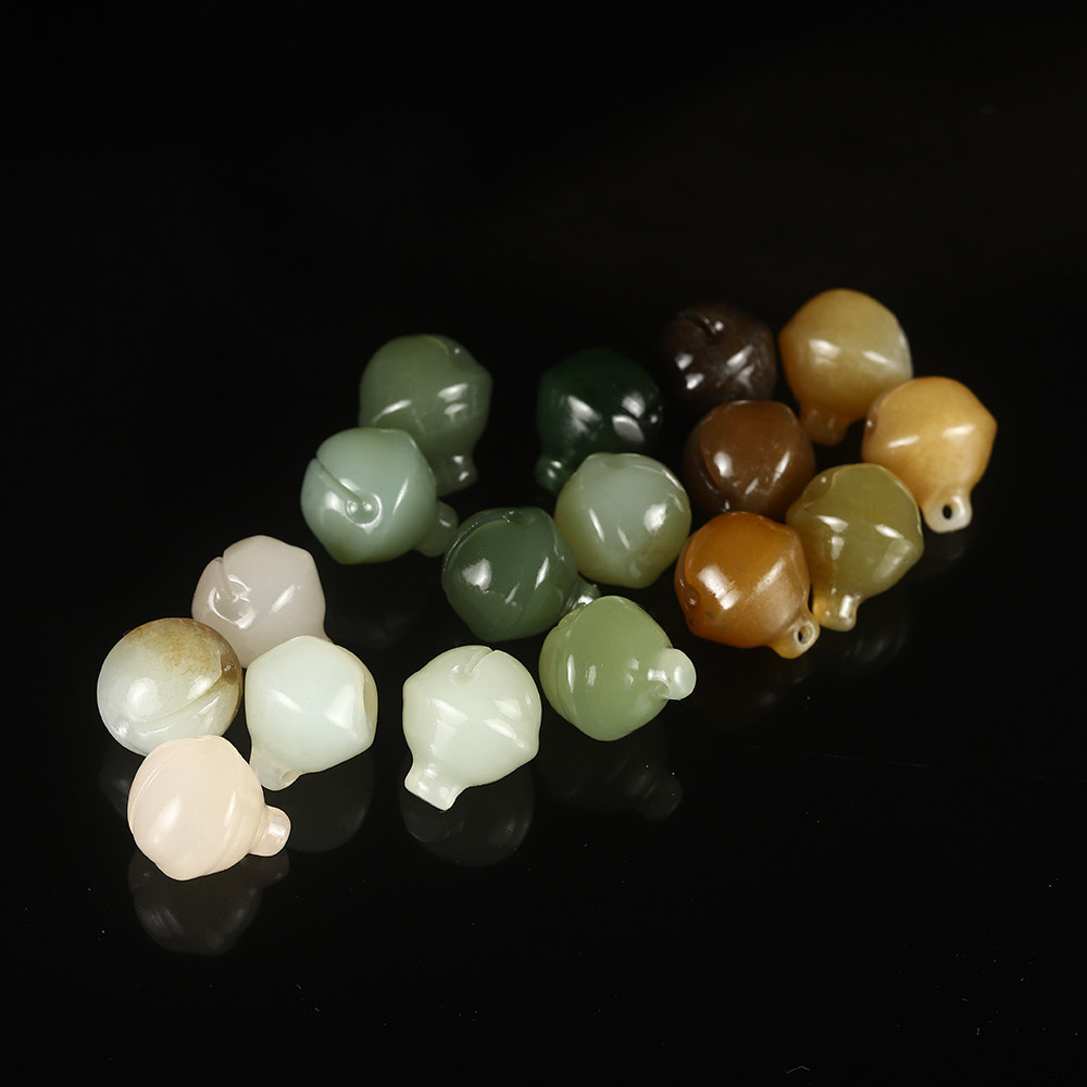 天然和田玉石铃铛女款手饰手串手链项链配饰手饰