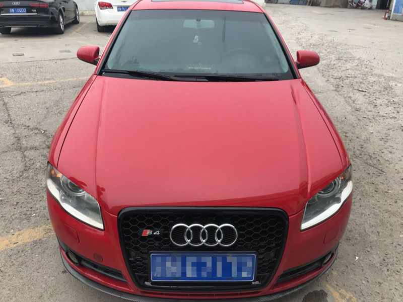 08款 rs4中网05 适用于老款 奥迪b7rs4前脸蜂窝a4l格栅 a4改装 - 购吧