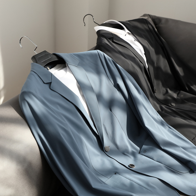 天花板级！柜上1799！岛国高端定制面料！男弹力免烫西装西服单西