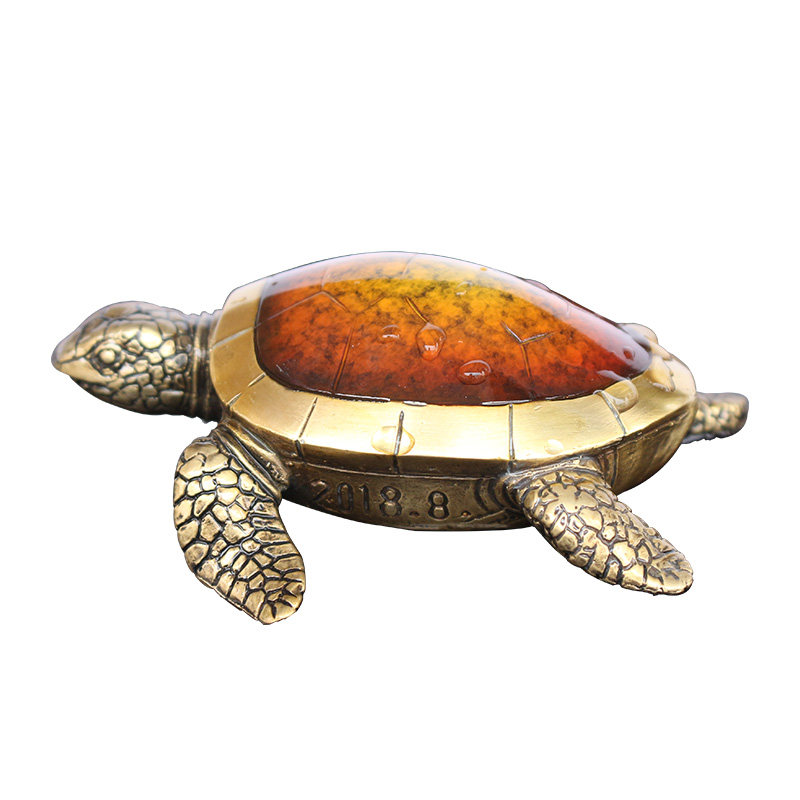 创意精品家居变色茶宠摆件喷水乌龟茶玩茶具摆件