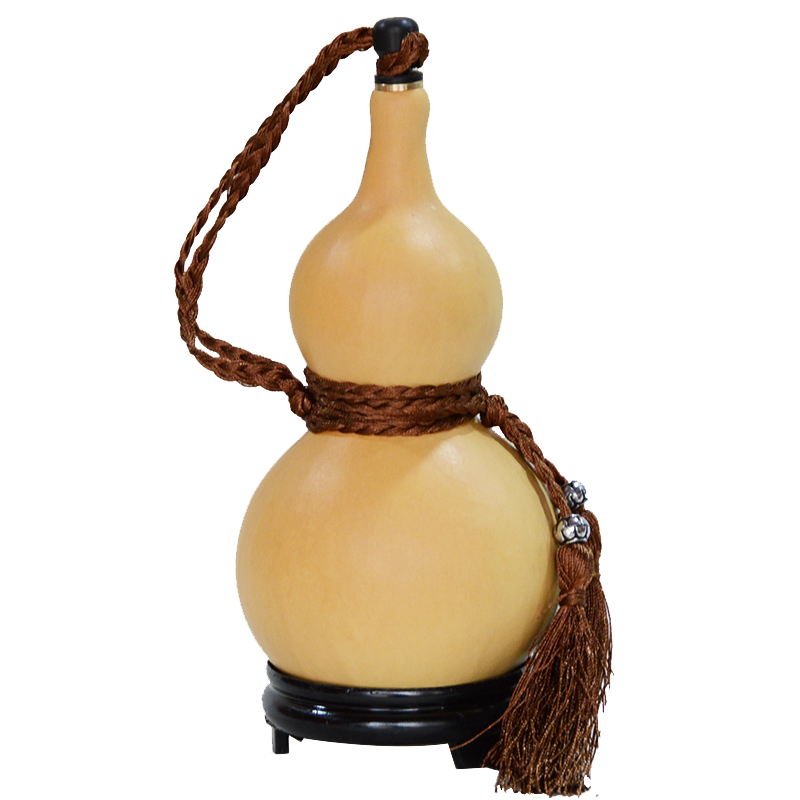 厂家直销天然酒葫芦酒壶装水装酒户外便携随身蜂蜡防渗酒具挂件摆
