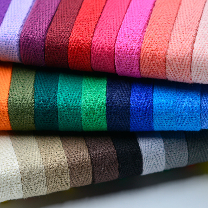 包邮彩色全棉1cm宽人字带纯棉布带礼盒捆扎装饰带包边织带滚边带