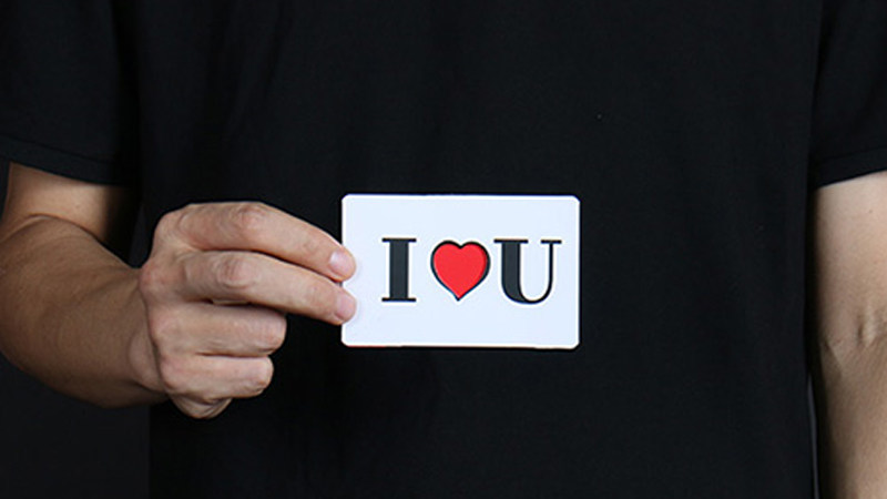 魔术道具弹指爱心flicktheheart泡妞约会表白魔术道具