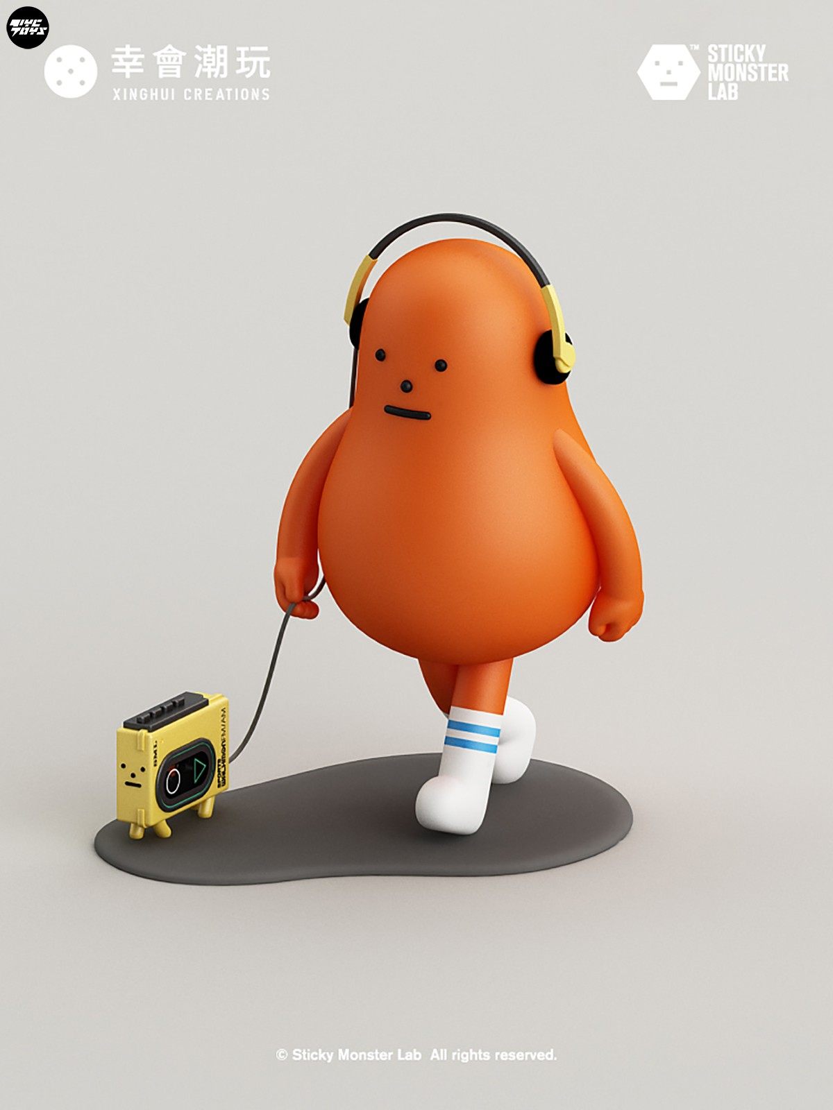 tyctoys现货sml黏黏怪物研究所stickymoster步步盲盒潮玩盲盒