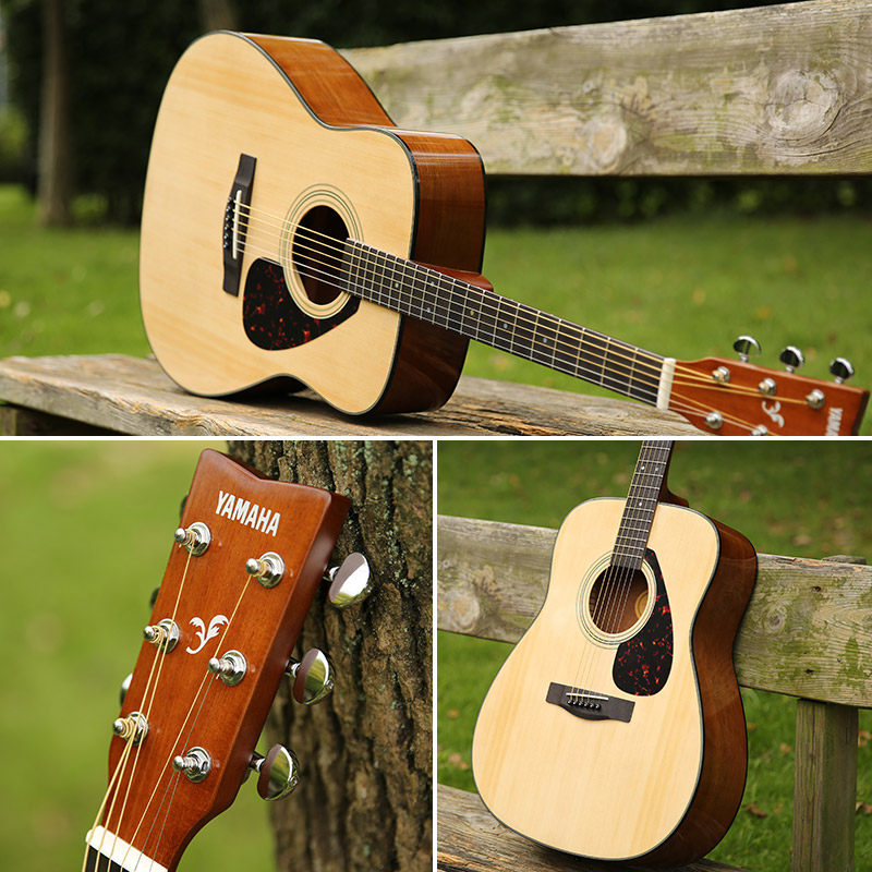 学生雅马哈f600正品民谣初学者入门41英寸f310男女吉他-民谣吉他