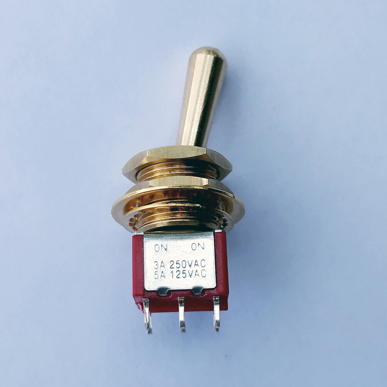 开关拨动铜钮定制t80t6脚salecom拨动开关