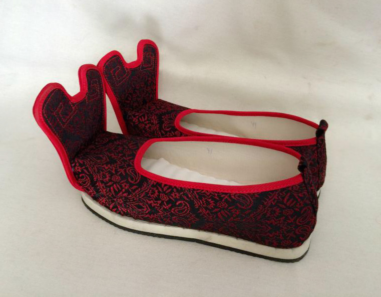 汉服鞋翘头履 中式古代男女婚礼鞋 秀禾服婚鞋古装影视拍摄鞋