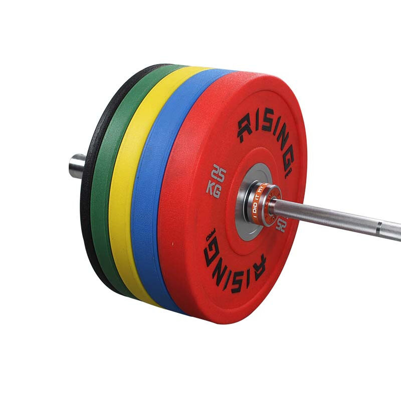 锐思专业杠铃家用健身房大孔直杆比赛举重匹克杠铃