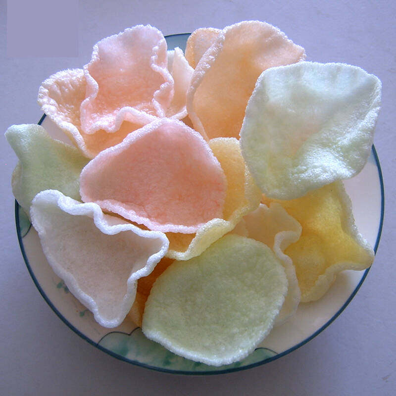 薯片虾片条可以自己油炸五彩鲜汁回忆儿时休闲味道零食-mc母婴网