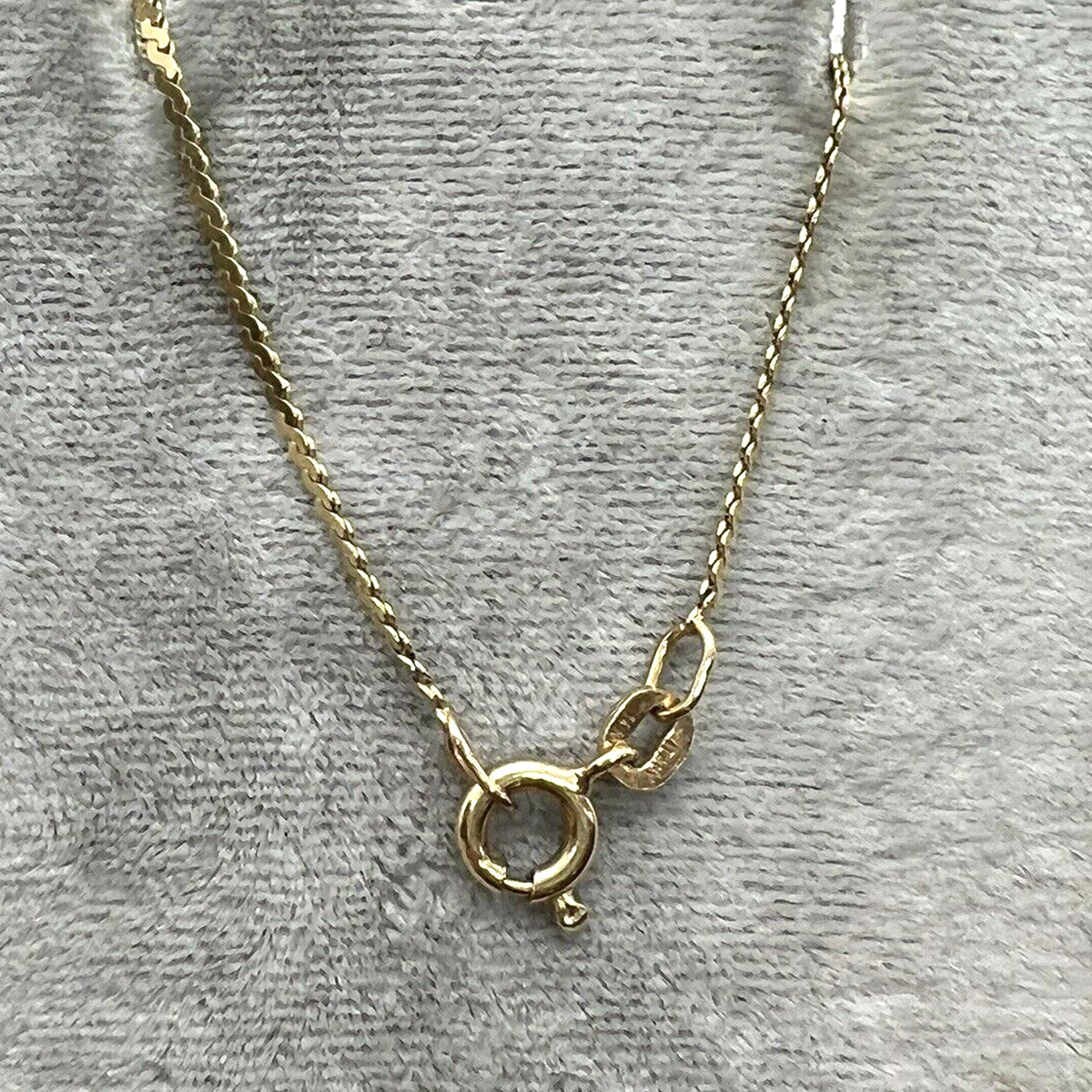 精奇首饰意大利14k黄金s链环项链43克长63厘米12mm经典漂亮推荐