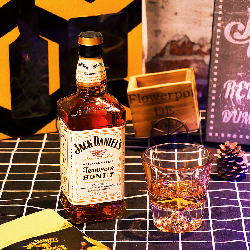 美国原装进口杰克丹尼威士忌蜂蜜700mljackdaniels洋酒行货威士忌