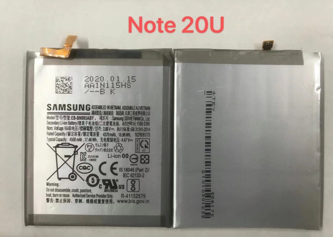 适用于三星note20note20um31sm51a10sm01a02s手机电池手机电池