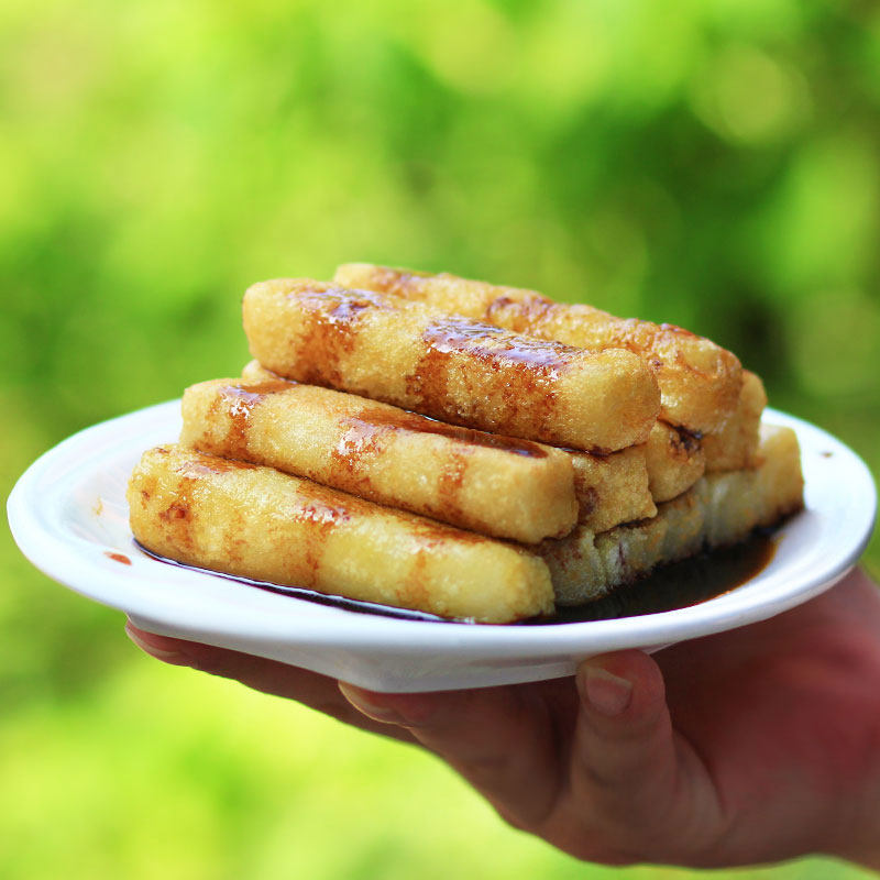 四川川大若宇红糖糍粑商用半成品整箱手工糯米年糕