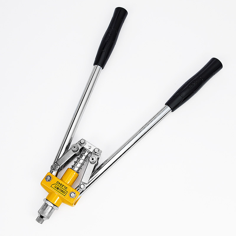 钉枪得力手动铆钉拉铆枪铆丁拉帽枪抽芯拉螺母三用气动铆钉机