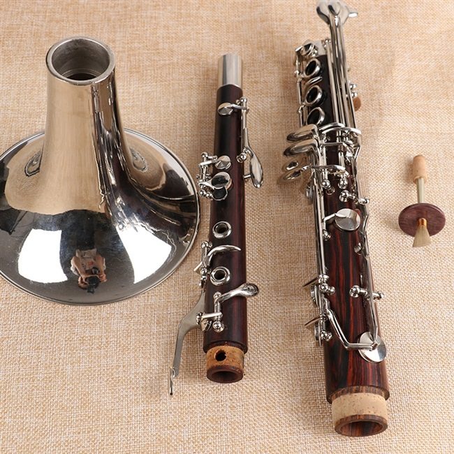 唢呐王氏民乐民族专业乌木中音精制加键演奏型唢呐