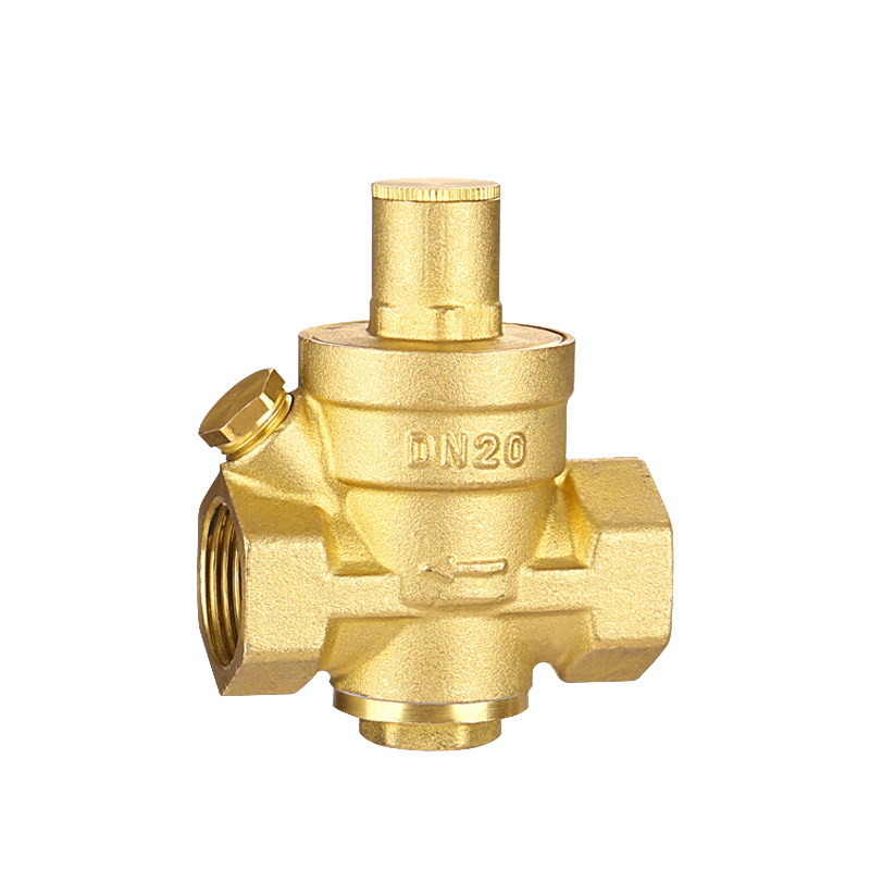 泄压稳压4分6分1寸 全铜自来水减压阀dn25管道热净水器家用可调式