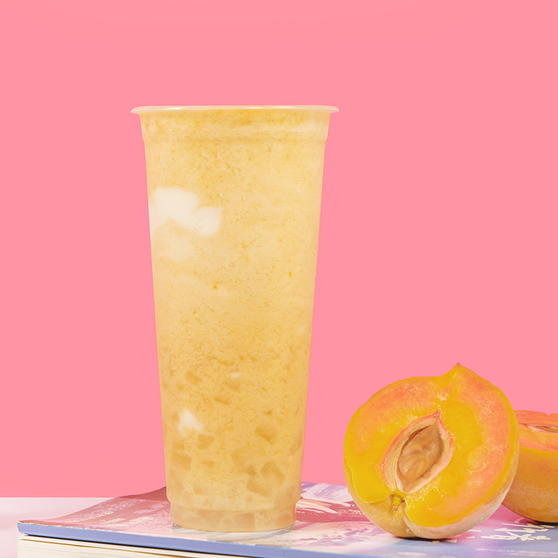 桃桃果酱 黄桃果酱德馨珍选果肉果粒酱水果茶冰沙甜品奶茶原料1kg