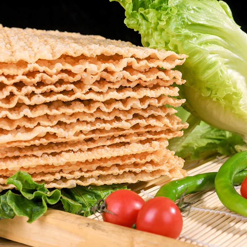 煎饼山东杂粮薄脆天津果子脆皮脆饼17cm商用包点