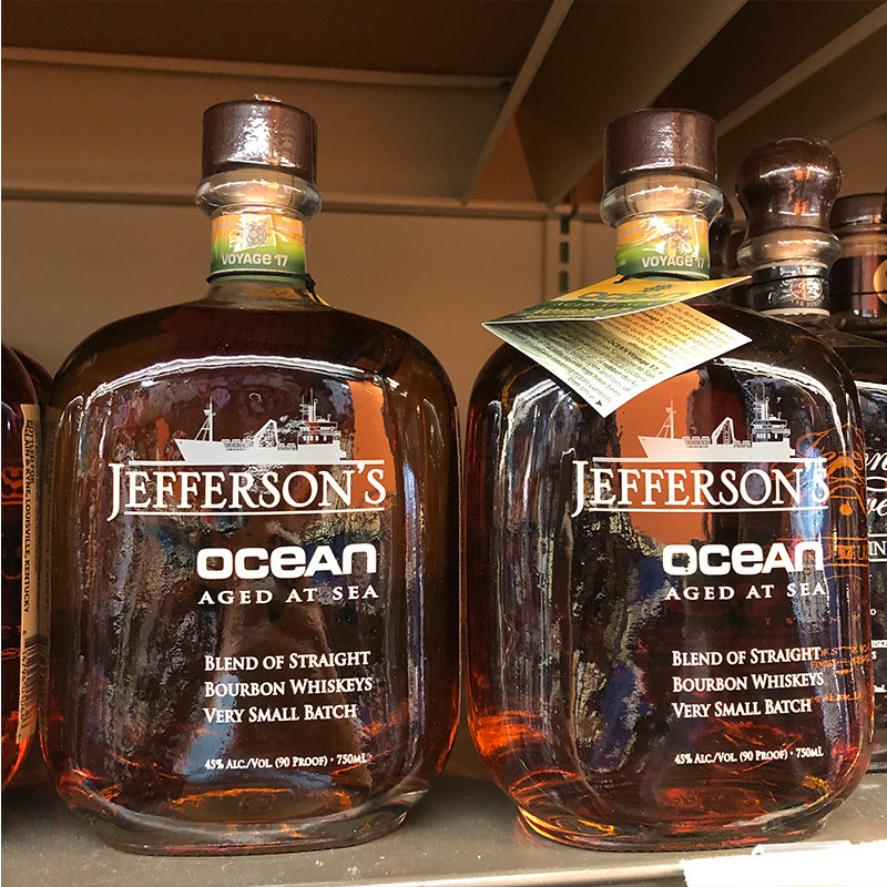 jeffersonsoceanagedatsea波本美国肯塔基原进口威士忌